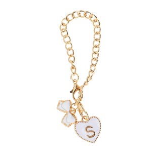 Unique Bargains Heart Bow Water Cup Pendant 1 Pc - 1 of 4