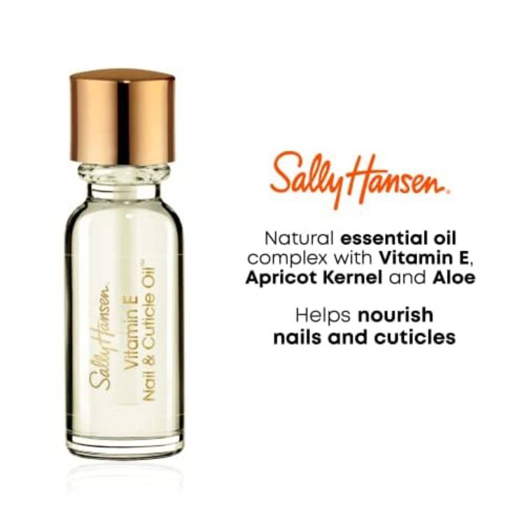 Sally Hansen Nail Treatment  45124 Vitamin E Nail & Cuticle Oil - 0.45 fl oz, 3 of 6
