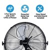 Newair 18" Outdoor High Velocity Wall Mounted Fan with 3 Fan Speeds and Adjustable Tilt Head - 2 of 4