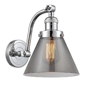 Cone - 1 Light Wall Sconce In Industrial Style-11.5 Inches Tall and 8 Inches Wide - 1 of 1