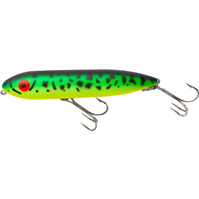 Heddon Crazy Crawler 5/8 oz Fishing Lure - Fluorescent Green Crawdad