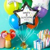Sparkle and Bash 43 Pieces Customizable Happy Birthday Foil Star and Latex Balloons for Party Décor - 2 of 4