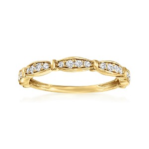 RS Pure by Ross-Simons 0.25 ct. t.w. Diamond Ring in 14kt Yellow Gold - 1 of 4