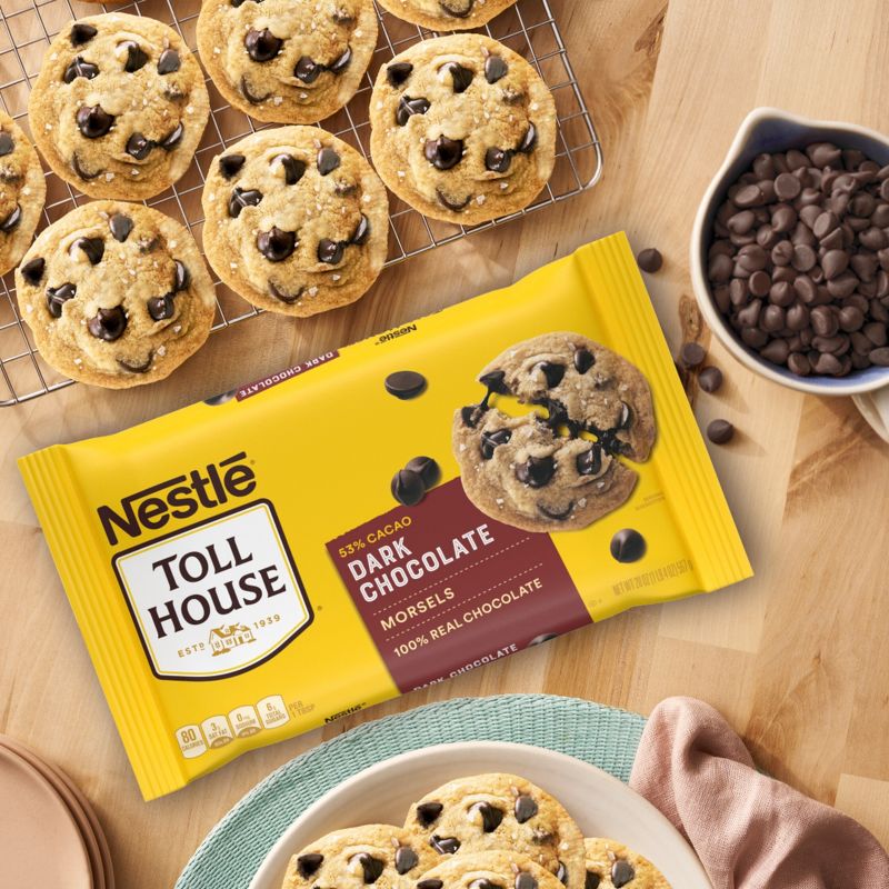 Nestle Toll House Dark Chocolate Chips - 20oz, 5 of 18