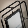 Sullivans Abstract Wire Tabletop Frame 10.25"H Black - 2 of 4