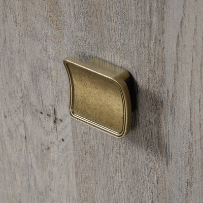 Mystic Oak Adjustable Storage Wall with Cubes and Doors