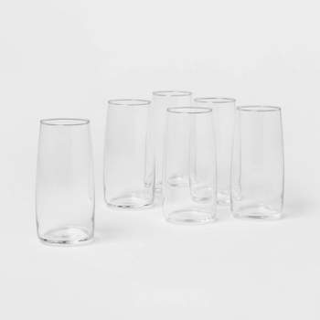 6pk Glass Cranston Cooler Glasses - Threshold™
