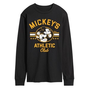 Men's - Disney - Mickeys Athletic Club Long Sleeve Graphic T-Shirt - 1 of 3