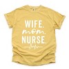 Simply Sage Market Wife. Mom. Nurse Garment Dyed Tee - 2 of 4