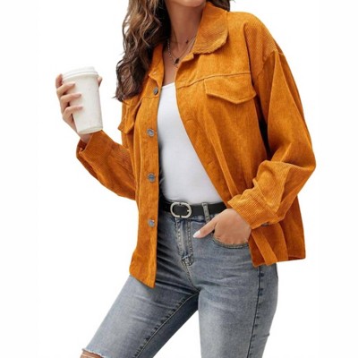 Women's Corduroy Shacket - Shirley Stone