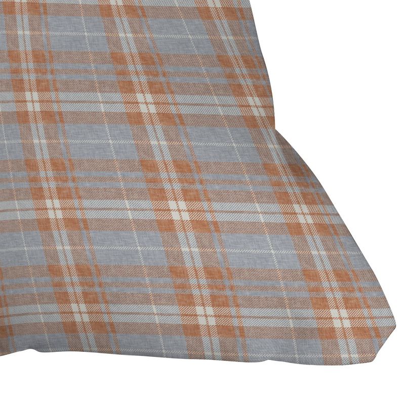 16&#34;x16&#34; Little Arrow Design Fall Plaid Square Throw Pillow Neutral - Deny Designs, 3 of 6