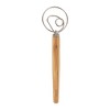 RSVP International Danish Dough Whisk, Olive Wood, 11-Inch - 2 of 4