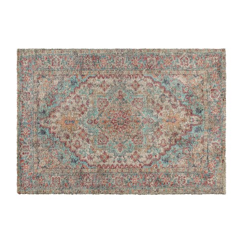 Emma and Oliver Indoor Polyester Vintage Medallion Area Rug - image 1 of 4