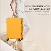 Luupatchy Business Aluminum Frame Zipperless Checked Luggage Hard Shell Suitcase with TSA Lock - 3 of 4