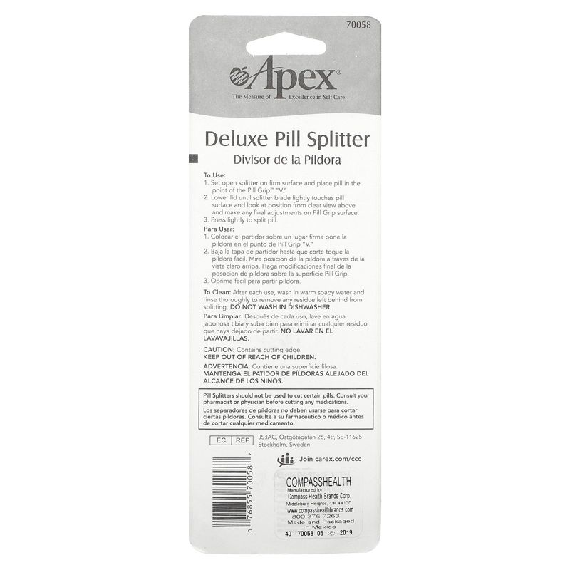 Apex Deluxe Pill Splitter, 1 Pill Splitter, 2 of 4