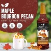 Syruvia Maple Bourbon Pecan Syrup - 25.4 fl oz. Premium Flavoring Syrup For Coffee - 2 of 4