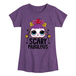 Girls' - LOL Surprise! - Halloween Fitted Short Sleeve Graphic T-Shirt - 1 of 4