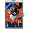 Trends International NFL Chicago Bears - D.J. Moore 24 Framed Wall Poster Prints - 3 of 4