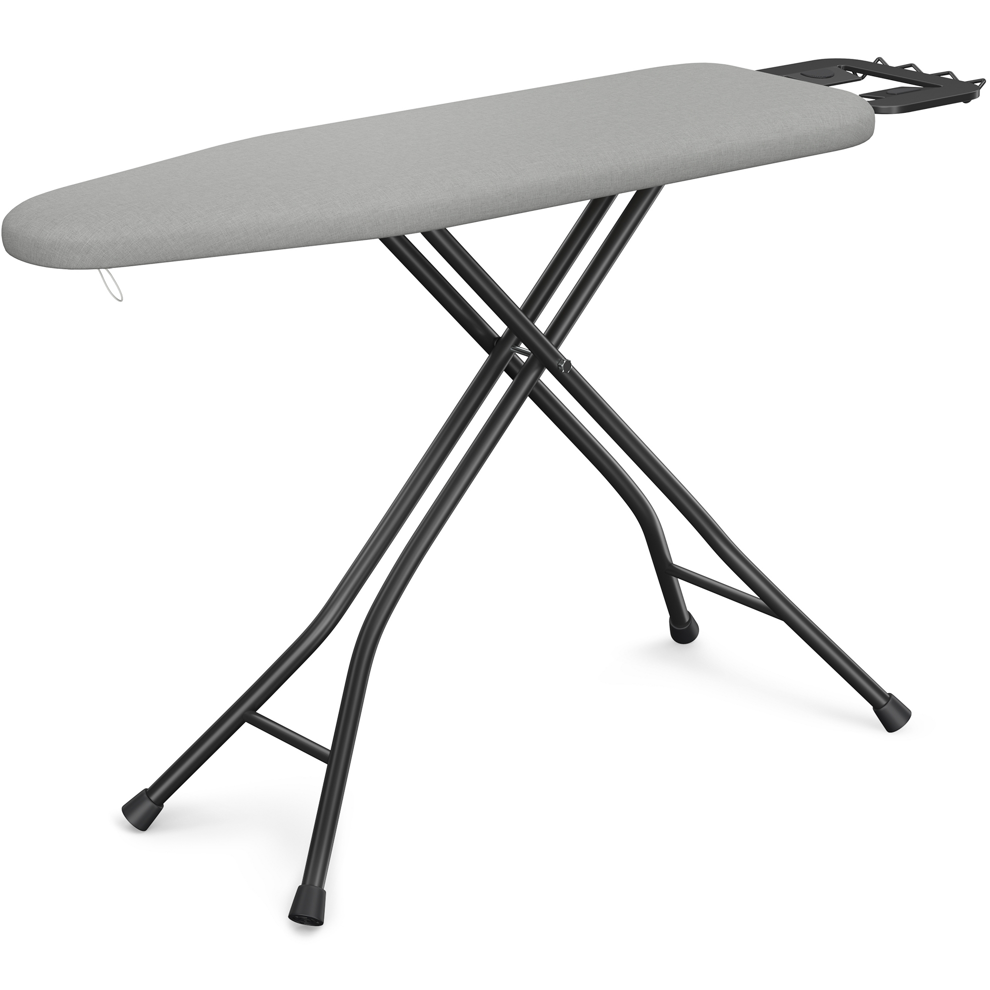 Yaheetech Foldable Height-adjustable Iron Table with 4-layer Pad for Laundry, Gray