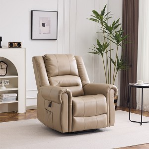 GlasFlength Accent Chairs Modern with Comfortable Seating for Living Room or Lounge Area Brown,38.6”*39”*41.3" - 1 of 4