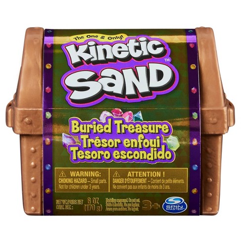 Kinetic Sand Toy, Buried Treasure, 3+ - 6 oz