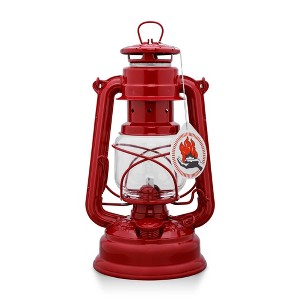 Feuerhand Outdoor Kerosene Fuel Lantern, German Made Weather Resistant Baby Special 276 Galvanized Hurricane Lamp for Camping or Patio, 10 Inches - 1 of 4