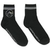 Pink Floyd Women's Dark Side Of The Moon Rainbow 3-Pack Quarter Crew Socks - 4 of 4