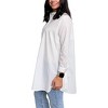 Women's Long Sleeve Button Down Tunic Top - Q2 - 2 of 2