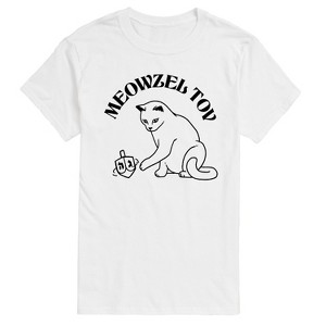 Men's - Instant Message - Meowzel tov Short Sleeve Graphic T-Shirt - 1 of 4