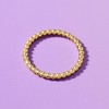 Pure Collection by Ross-Simons Italian 14kt Yellow Gold Beaded Ring - 3 of 4