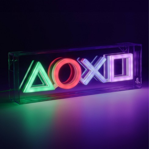 PlayStation LED Neon Light Try Me - image 1 of 4