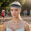 Unique Bargains Comfortable Sport Headband with Wristband 1 Set - 2 of 4