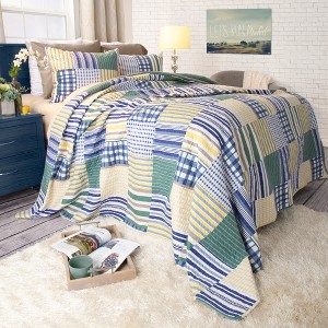 Hastings Home Lynsey 3 Piece Quilt Set - King - 1 of 4