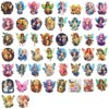 Wrapables Waterproof Vinyl Stickers for Water Bottles, Laptop, Phones, Skateboards, Decals for Teens, 100pcs, Fairies - 4 of 4