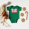 The Juniper Shop Santa Cutie Baby Bodysuit - 6 Month - Kelly - 2 of 2