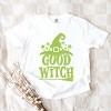 Simply Sage Market Good Witch Broom Garment Dyed Tee - 3 of 4