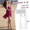Solaris Women’s Beach Casual Mini Sundress, Backless Spaghetti Strap Mini Summer Dresses, Gift for Moms - 4 of 4