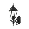 Livex Lighting Hamilton 1 - Light Wall Light in  Textured Black - 3 of 4