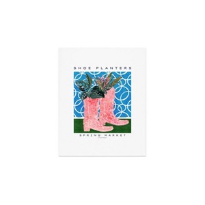 Deny Designs 83 Oranges Shoe Planters Art Print - 1 of 4