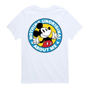 Boys' - Disney - Nothing Unoriginal About Me Short Sleeve Graphic T-Shirt - 1 of 4