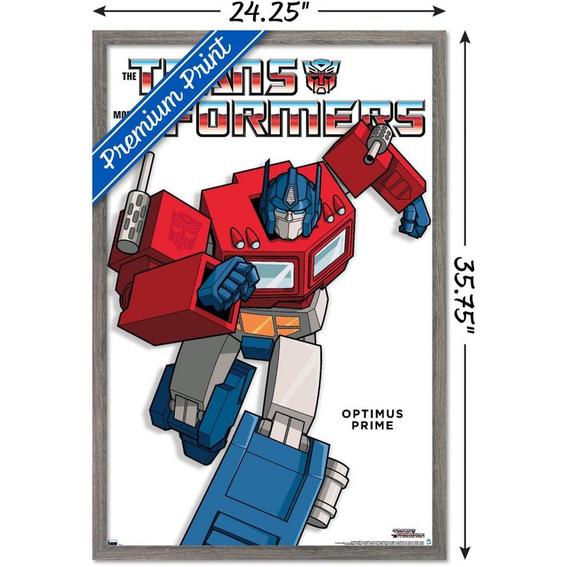 Trends International Hasbro Transformers - Optimus Prime Feature Series Framed Wall Poster Prints, 3 of 7