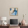 Art Remedy Head in the Clouds Blue Abstract Wall Art Framed - 2 of 4