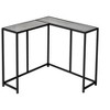 Lyngins Narrow Entryway Table with L-Shaped Design,Stylish Minimalist Console Table with Metal Frame for Living Room - 2 of 4