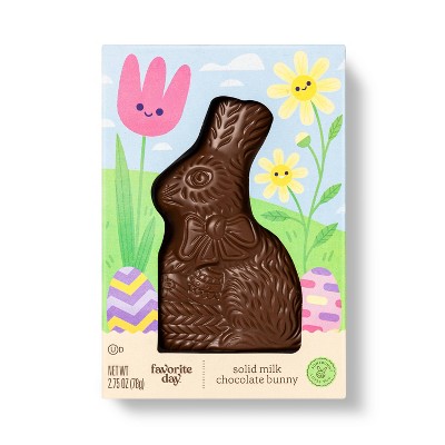 Easter Small Sitting Milk Chocolate Bunny - 2.75oz - Favorite Day™