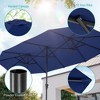 Sonkuki 13 x 7.2Ft Double-Sided Patio Umbrella with Large Canopy Outdoor Table Umbrella for Garden, deck and pool - 4 of 4