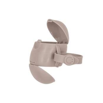 Ubbi On-The-Go Pacifier Holder - Taupe