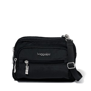 baggallini Women's Triple Zip Bagg Small Crossbody Bag - 1 of 4