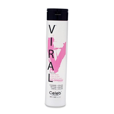 Celeb Luxury Viral Light Pink Color Wash Shampoo 8.25 oz