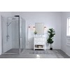 Elegant Lighting Phineas 1 light Chrome and Clear Crystals wall sconce - 2 of 4