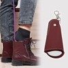 Unique Bargains Faux Leather Keychain Shoe Horn 1 Pc - 2 of 4